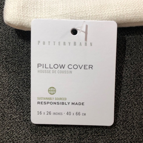 Pottery Barn Winter Peace Lumbar Pillow Cover - Picture 9 of 10